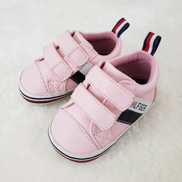 Tommy Hilfiger Pink Runners/Shoes Girl Toddler Size 2 - Picture 3 of 9